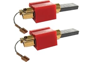 HOBBYPOWER24 Kohlebürsten 2er Set für Miele Waschmaschine 4297412 Serie W700 / W800 / W900 / WT2670 / WT 2670 CH / WT2670