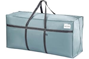 VENO 1 Pack Extra Large Moving Bags, Heavy Duty Storage, Moving Boxes, Large Storage Containers with Alternative Lids for College, Christmas Tree,