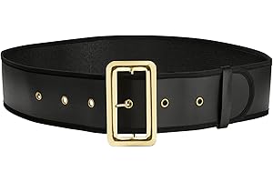 W WIDMANN MILANO Party Fashion - Faux Leather Belt for Unisex Adult, Pirates, Corsairs, Santa Claus, Accessories for Carnival Costumes, Themed Parties, 150x9 cm