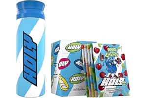 ‎HOLY ENERGY HOLY Hydration Starter Set mit Thermo Shaker - 2x7 Sorten mit natürlich-fruchtigem Geschmack - Zuckerfreier Sport-Drink mit Elektrolyten & Mineralstoffen - Vegan & mit echtem Kokoswasser