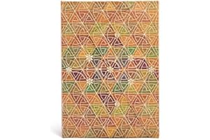 Carnet PAPERBLANKS modèle Kirikane Metta Midi 130x180mm - ligné