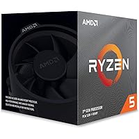 AMD Ryzen 5 3600X Processor (6C/12T, 35 MB Cache, 4.4 GHz Max Boost)