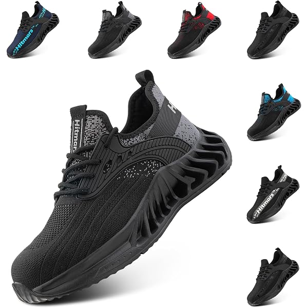 Chaussures De Sécurité Loiston - Embout Acier, Antidérapantes, Respirantes, Taille 36-48