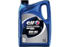 ELF Evolution 900 SXR 5W40 Engine Oil - ACEA A3/B4, API SN/CF Synthetic Technology MB 229.5 Motor Oil - 5L