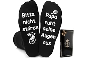 AONVEKI Vatertagsgeschenk für Papa, Socken Geschenk für Papa, Geschenke für Den Papa, Geburtstagsgeschenk für Papa, Papa Weihnachten Geschenke