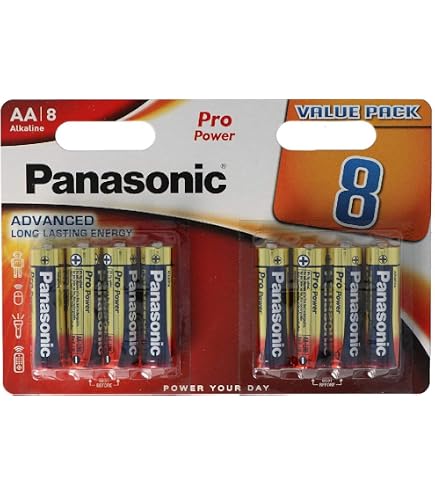 Panasonic Pro Power Alkaline-Batterien AA – 24 Stück, Ideal Für Spielzeug, Mäuse & Mehr