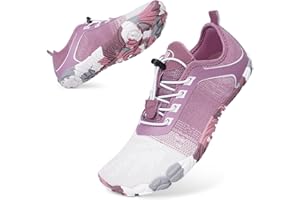 Bigzagger Barefoot Shoes Women's Men's Trail Running Shoes with Wide Toe Box and Zero-Drop Soles Lightweight Breathable Barefoot Shoes Comfort Non-Slip Toe Shoes Sports Shoes Fitness Shoes