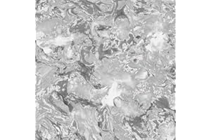 Muriva Elixir Marble Silver Wallpaper 166501 - Feature Metallic Marble Effect