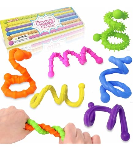 Fidget Twister Jouet Sensoriel Anti-Stress Pour Enfants & Adultes - Tangle Main