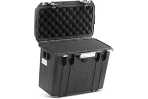 Steinberg Systems SBS-UTC-15A walizka na zdjęcia, wodoodporna, 15 l, czarna, 41 x 23,1 x 31,8 cm, wodoszczelna, z pianki, czarny, Walizka
