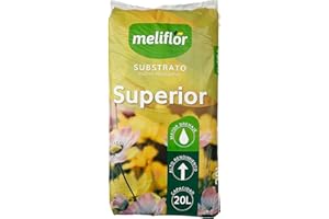Sustrato Universal Meliflor Superior 20L, PH Estabilizado, Mayor Drenaje (con Perlita y Fibra de Coco)