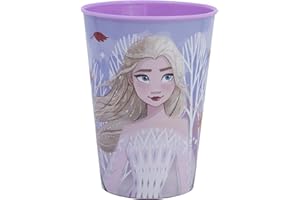 Stor Vaso Infantil de plástico Reutilizable de 260 ml de Frozen