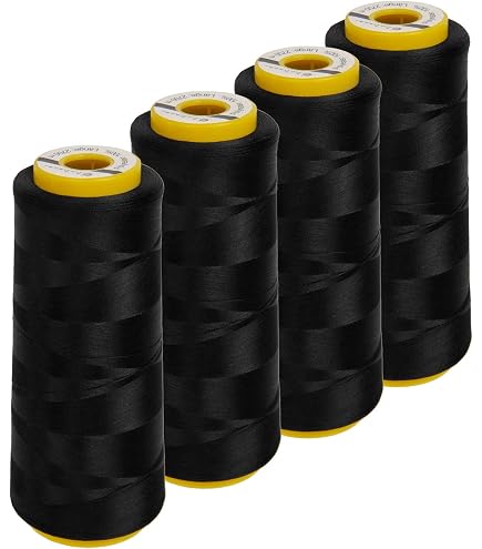 Fil à Coudre Gutermann Bulky-Lock Force 160 - 2000m, Polyester Texturé, Pour Surjeteuse, Couture Fine, Bobine Miniking