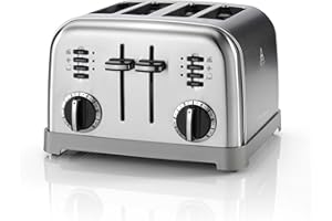 Cuisinart CPT180E Grille-pain 4 tranches, acier inoxydable brossé