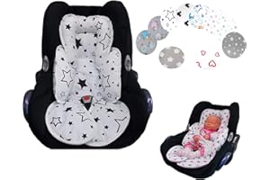 Sweet Baby ** SLEEPY Reductor Antialérgico Universal LITTLE STARS ** Para Maxi Cosi, Cybex et altri ** Capazo, Silla de Coche, Silla de Paseo