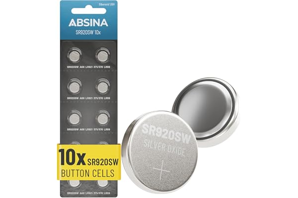 ABSINA SR920SW klockbatteri 1, 55V silveroxid