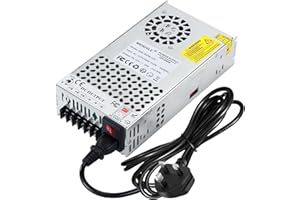 MEISHILE 12V 50A 600W DC Switching Power supply Adapter PSU AC-DC 24Volt Industrial Transformer Converter LED drive Lamp Meter Semiconductor Motor Pump Winch Stereos Amplifier Fan SMPS 110V/220V