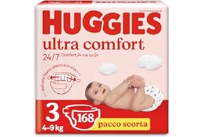 Huggies Ultra Comfort Pieluchy, Rozmiar 3