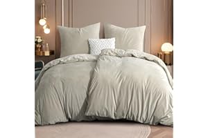 ‎RUIKASI RUIKASI Flanell Bettwäsche 135 x 200 4teilig Beige - Warm Winter Bettwäsche Kuschel Plüsch Fleece Bettbezug Sets mit 2 Kissenbezüge 80x80cm