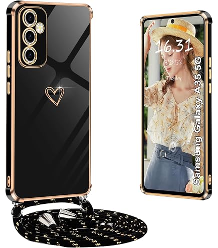 Foonary Cover con Cordino per Xiaomi Redmi Note 9 Pro / 9S 4G 6