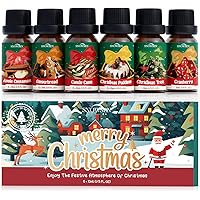 thumbnail: SALKING Etherische Olie Set - 6 X 10 Ml 100% Biologische Geuroliën Voor Diffuser, Massage En Aromatherapie, Met Fruitige Geuren