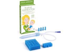 REDIFY SSWA Co. Ltd Baby Nasal Aspirator with 24 Hygienic Filters Blue
