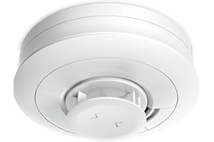 Ei Electronics Ei630W Hitzewarnmelder, Wärmewarnmelder mit Temperatursensor (58 °C) für Küche und Bad, optional funkvernetzbar, weiß