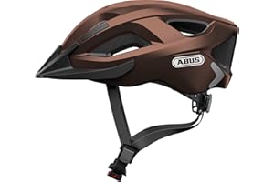 ABUS Aduro 2.0 Casco da città - Casco da bici a tutto tondo in design sportivo - Adatto al traffico cittadino - Per uomini e donne - Rame, Taglia M