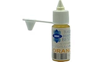 BBB BAKING BEAUTY & BEYOND Baking Beauty and Beyond Concentrated Food Flavouring - Orange (10ml)