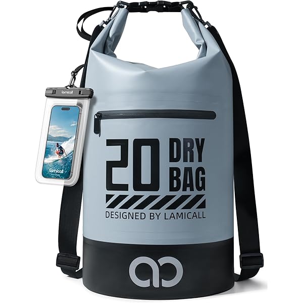 Sac étanche Restube 5L - Nylon 420D TPU - 100% étanche - Pour Sports Nautiques, Randonnée - Jaune