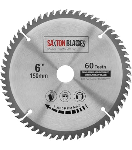 Lame De Scie Circulaire Carbure Lepik 150x20 Mm – 40 Dents – Pour Bois