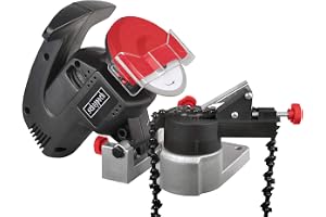 Scheppach Kedjeslipare KS1200 | 200 W effekt | slipskiva – Ø 100 mm | borrdiameter 10 mm | stort radioskydd | kompakt konstruktion