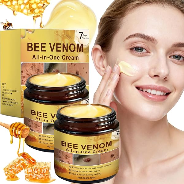 Bienengift Creme Für Gesicht & Körper – Repariert Geschädigte Haut, Für Alle Hauttypen, 1 Stück