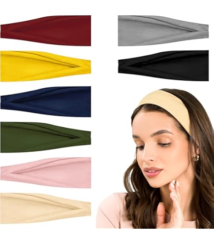 Bandeaux De Sport – Lot De 4 Multicolores Pour Homme & Femme | Running, Yoga, Fitness – Antidérapant Et Absorbant