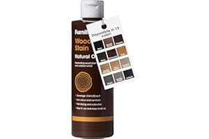 Furniture Clinic Mordente per il legno (rovere naturale) - Ad asciugatura rapida, altamente concentrato e facile da applicare - Mordente per tutto il legno interno o esterno - 250ml