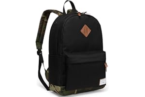 Kasgo Sac à Dos Homme, Léger Sac a Dos Femme 15,6 Pouces Cartable Garcon Fille Collège Imperméable pour Ados Scolaire Travail Voyage Loisirs