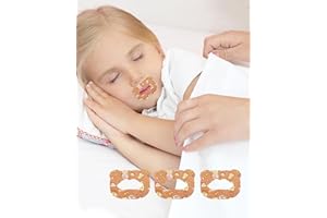 GIIIIUMP Mundpflaster für Kinder zum Schlafen, Überwindung der Mundatmung, Vermeidung von Adenoidgesicht, Förderung der Nasenatmung, Material aus Vliesstof