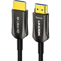 Cavo HDMI 2.1 In Fibra Ottica SinLoon 8K 48Gbps, 5 Metri, Supporto EARC CEC, Compatibile PS5 Xbox - 6
