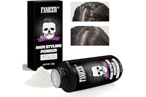 NAILGELER 20g Poudre Coiffante, Poudre Texturisante Cheveux, Poudre Texturisante Volumizing, Finition Mate, Hair Styling Powder, Poudre Cheveux Homme et Femme, Maintien Léger Finition Mate et de la Texture