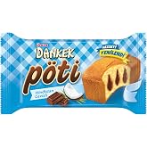 &Uuml;LKER Dankek P&ouml;ti Hindistan Cevizli Muffin Kek, 35 Gr