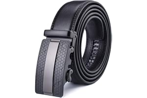 Xhtang Gürtel Herren Automatik Gürtel mit Automatikschließe-3,5cm Breite