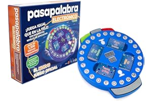 Famogames Pasapalabra Electrónico, Juego De Mesa Familiar Original Del Programa De Televisión, Con Un Rosco De Luces Y Muchas Preguntas, Para Jugar Con Amigos Y Niños +3 Años, en Español