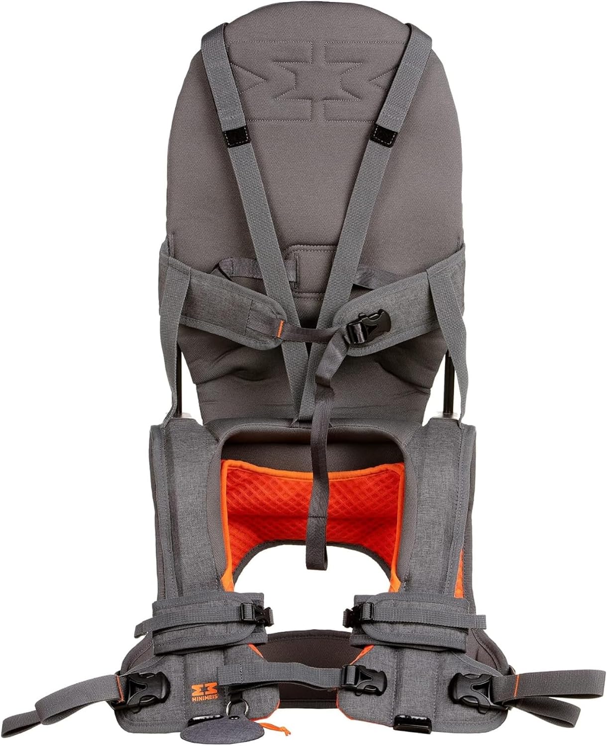 MINIMEIS G4 - Soporte de hombro, gris/naranja