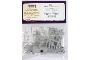 Dapol Model Railway 20 Ton Esso Tanker Plastic Kit - OO Scale 1/76