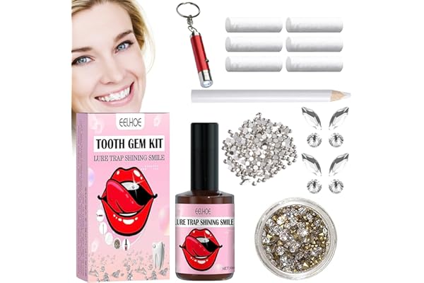 strass Kit Colle Dent Pro Bijoux Lumière UV Sélecteur Pierres Précieuses DIY Gemme Dentaire 1445