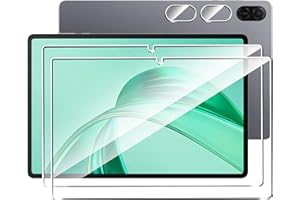 Effcotuo 2 Piezas Protector de Pantalla para Honor Pad X8a Cristal Templado Protector [Cobertura máxima] [Sin Burbujas] HD Cristal Vidrio Templado