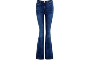 SS7 Womens Denim Flared Stretch Bootcut Jeans, Size 6 to 16