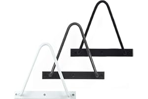 Natural Goods Berlin 1x revistero HAIRPIN, dispensador de folletos, soporte para folletos, tablero para revistas, organizador de pared, estantería de pared, bricolaje (Negro)