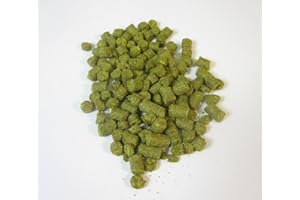 BREWFERM 100g Hallertauer Perle Hopfenpellets zum Bierbrauen, Alfasäurengehalt 8,0%