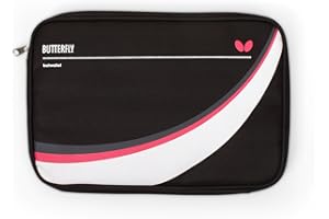 Butterfly Pokrowiec do tenisa stołowego Drive Case II na rakietę do tenisa stołowego | torba do przechowywania prostokątna dla idealnej ochrony wraz z kieszenią na akcesoria